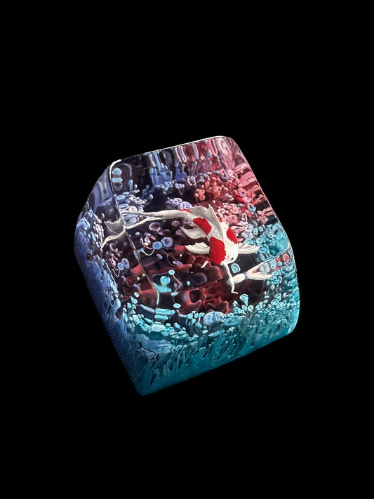 The Koi Haven - Artisan Keycap