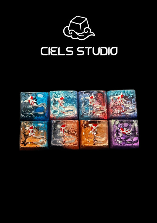 The Koi Haven - Artisan Keycap