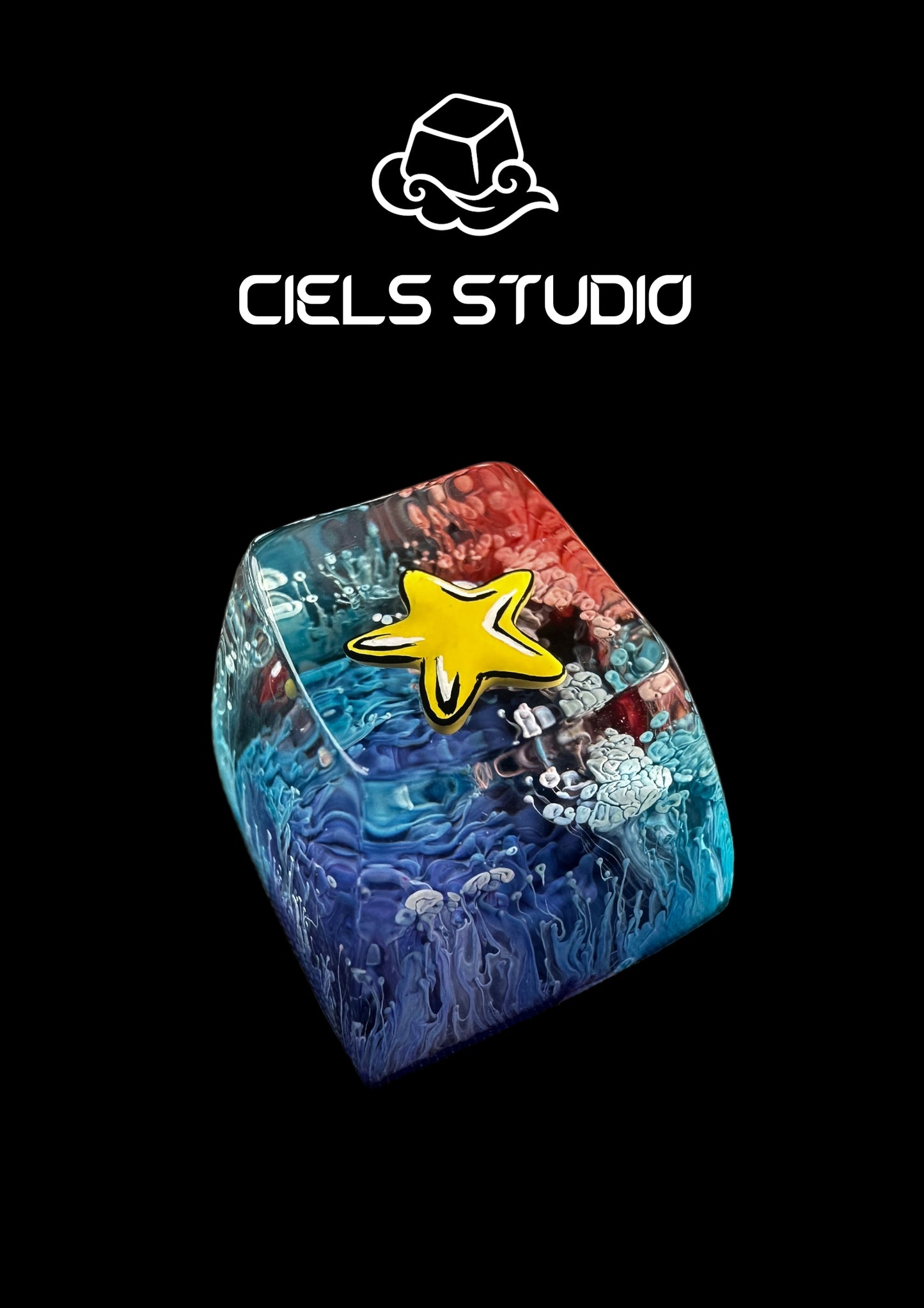 8Bit Star - Artisan Keycap
